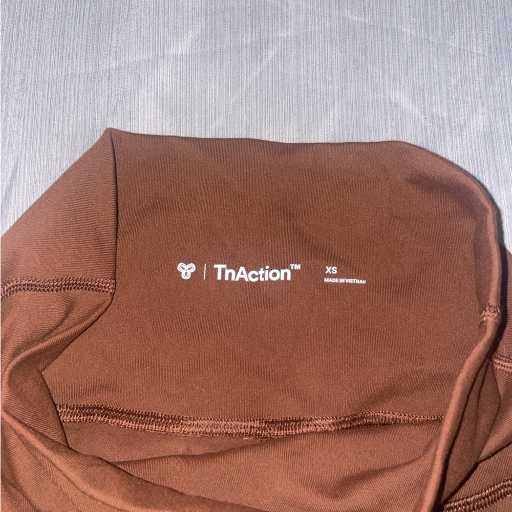 ThAction Yoga Flare Pants in Rust Brown